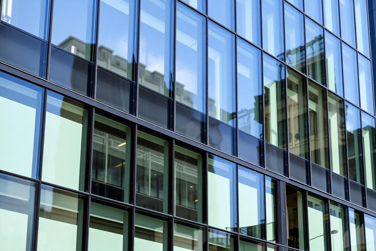 Solar film integrated in building glass
